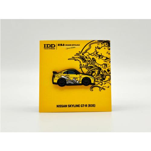 PIN LEENCUSTOMS IDD x Toshikazu Nozaka Nissan GT-R [R35] [Nami-Ryuju] INDONESIA DIECAST EXPO 2024
