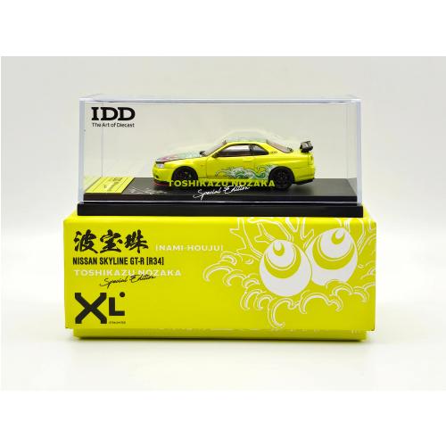 IDD02 - IDD x Toshikazu Nozaka Nissan Skyline GT-R [R34] [Nami-Houju] INDONESIA DIECAST EXPO 2024